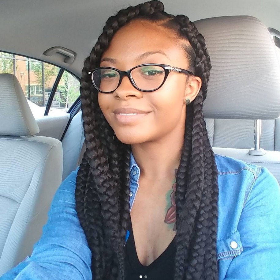 25 Beautiful Black Women Show Us How To Slay In Jumbo Braids
